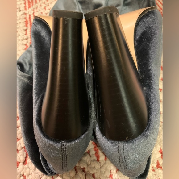 Zara thigh high blue boots 39 - Picture 6 of 8